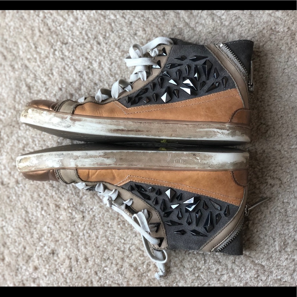 Sam Edelman metal high tops